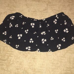 AE daisy print flowy bandeau top